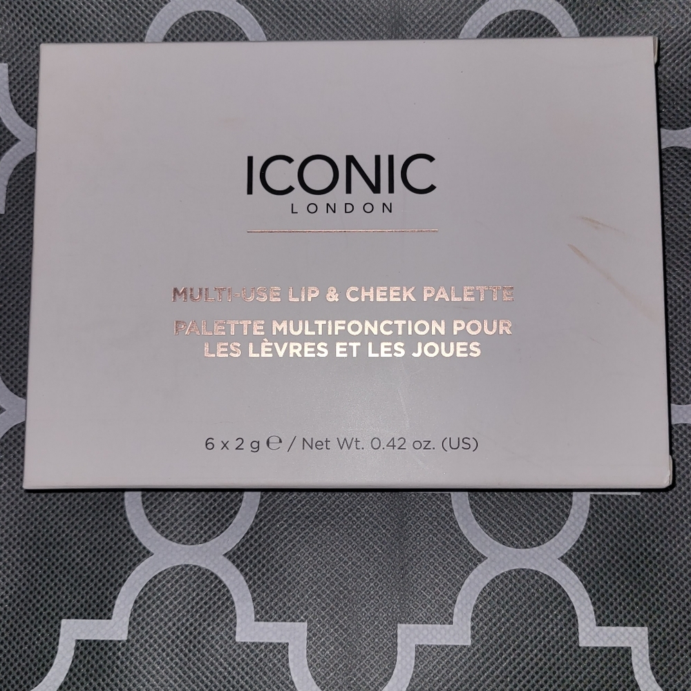 Iconic London lip and cheek palette